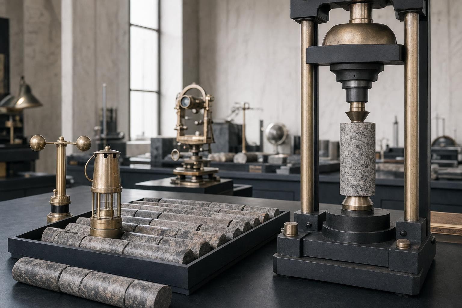 Mining Engineering laboratory equipment